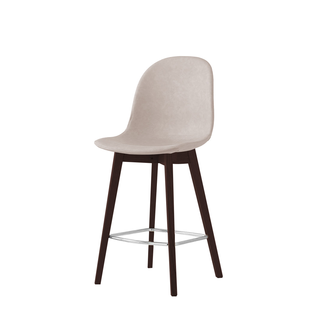 Banco italiano para cocina Academy bajo tipo piel. Muebles Italianos variant