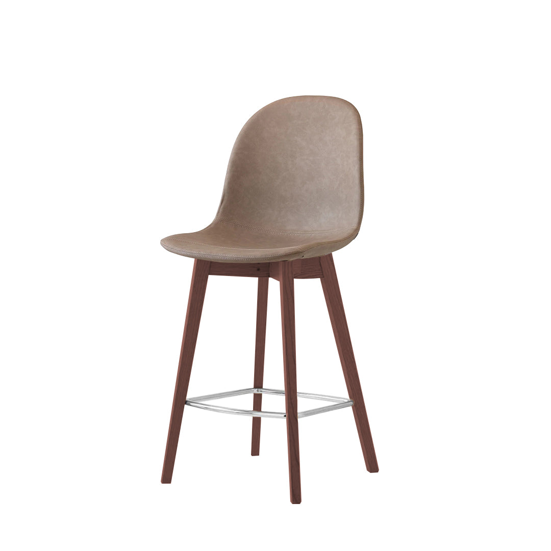 Banco italiano para cocina Academy bajo tipo piel. Muebles Italianos variant