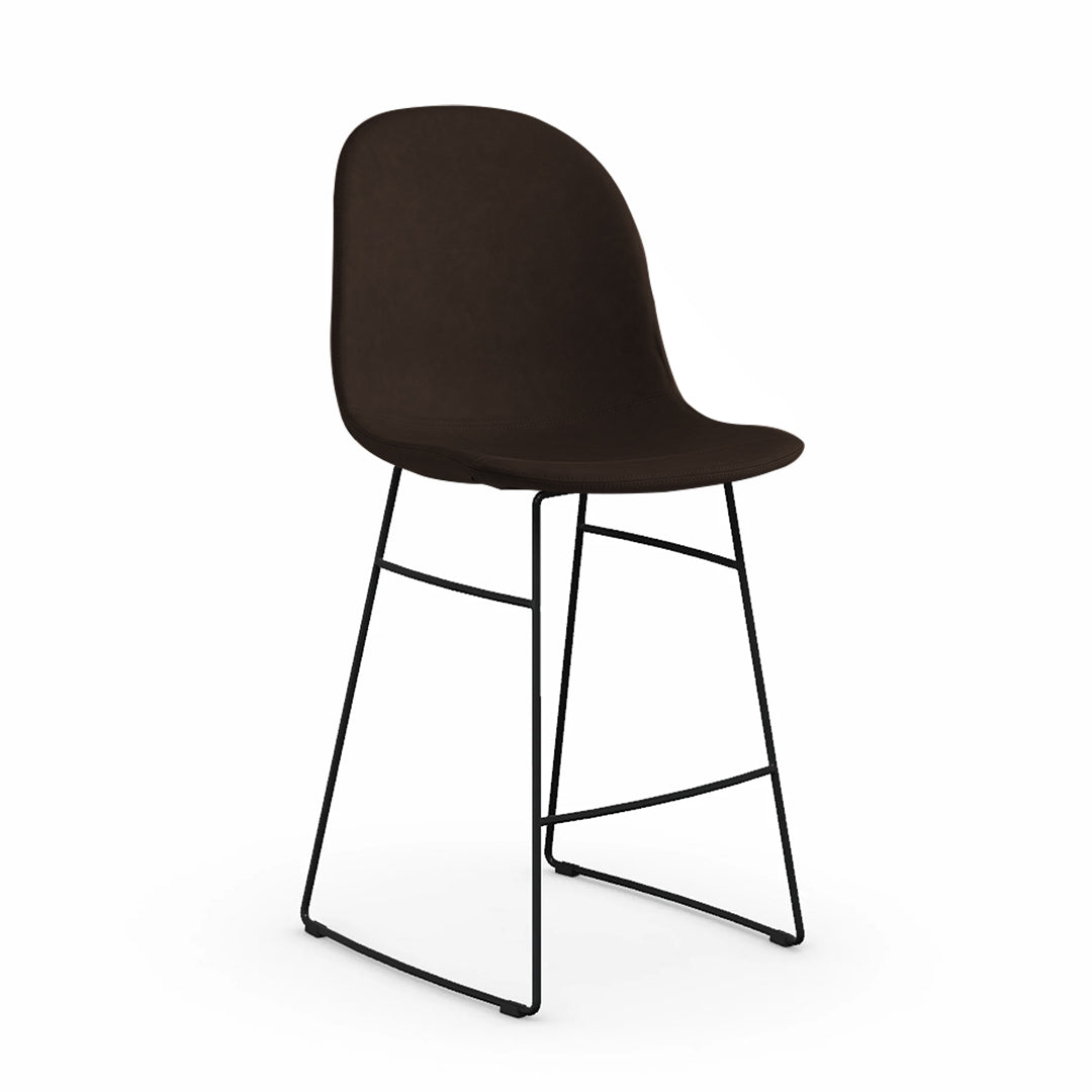 Banco Italiano para cocina Academy tipo piel y metal. Muebles Italianos variant