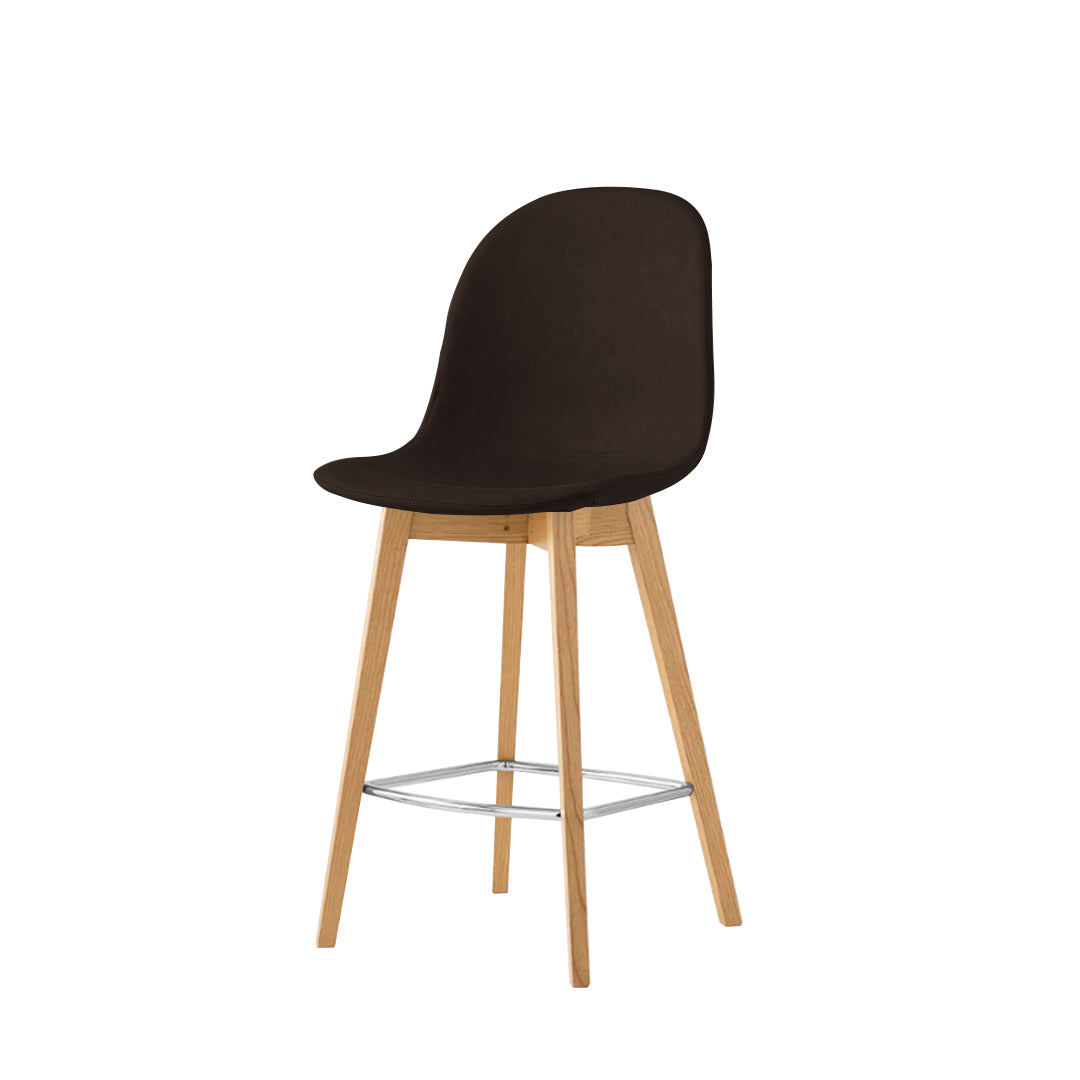 Banco italiano para cocina Academy bajo tipo piel. Muebles Italianos variant