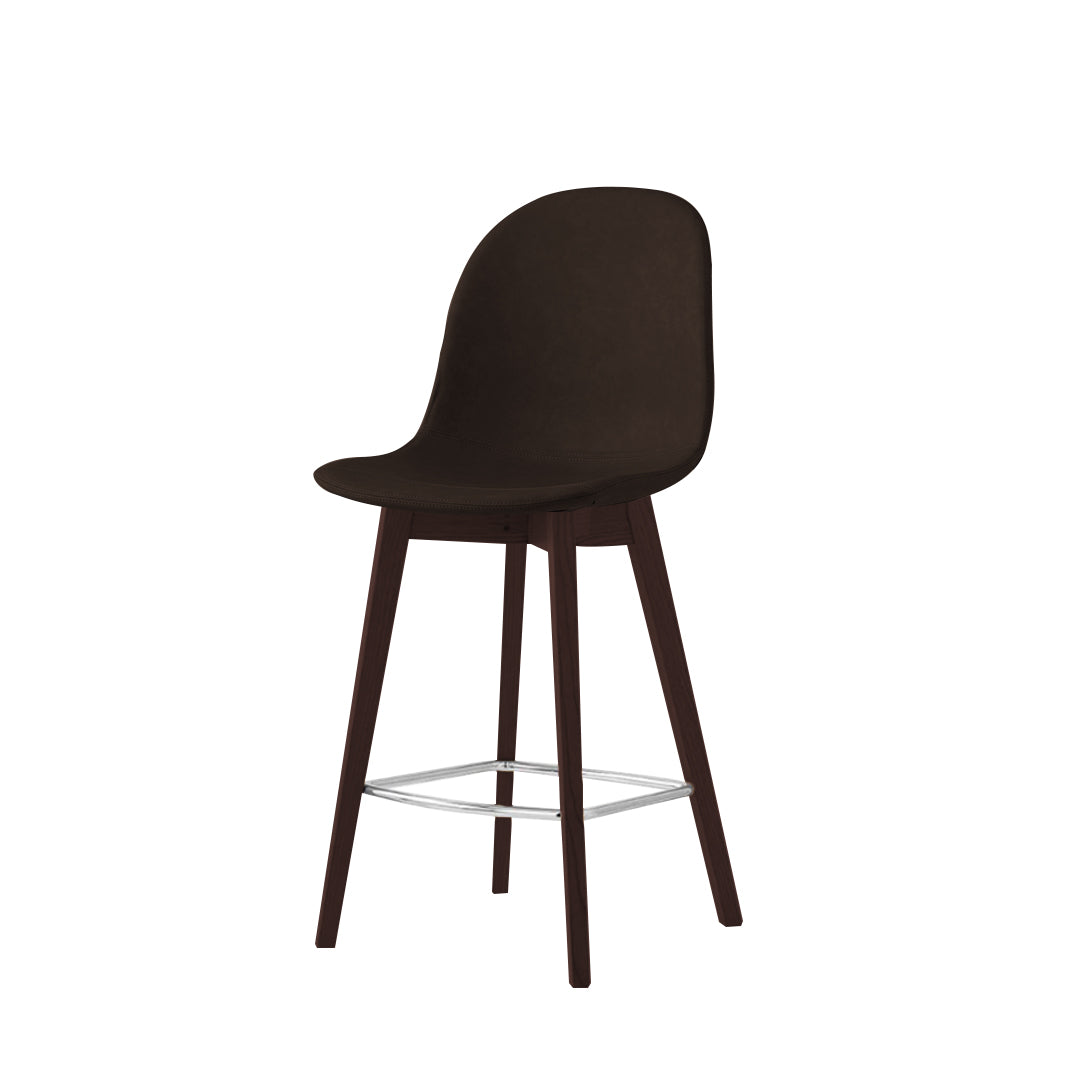 Banco italiano para cocina Academy bajo tipo piel. Muebles Italianos variant