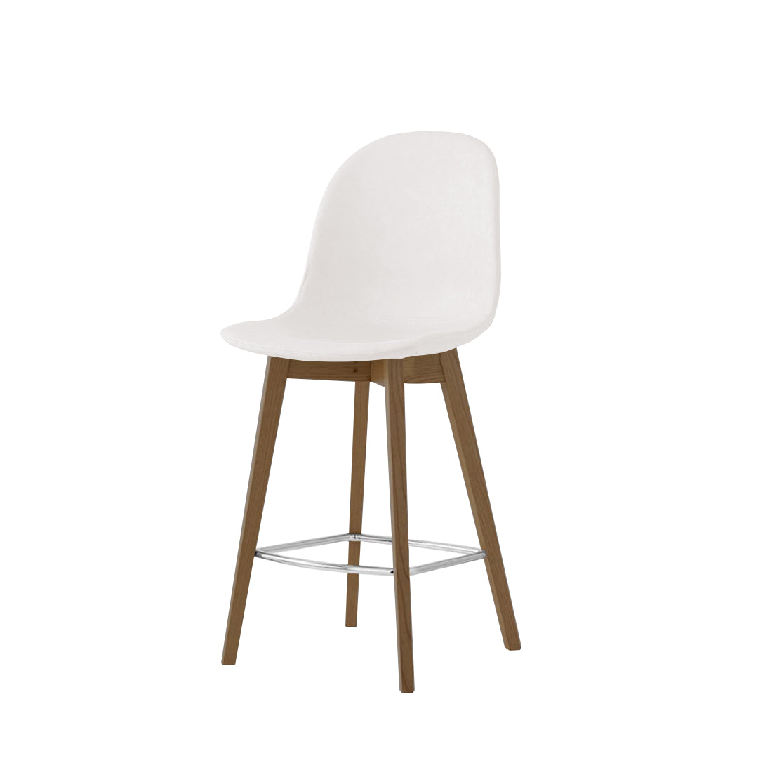 Banco italiano para cocina Academy bajo tipo piel. Muebles Italianos variant