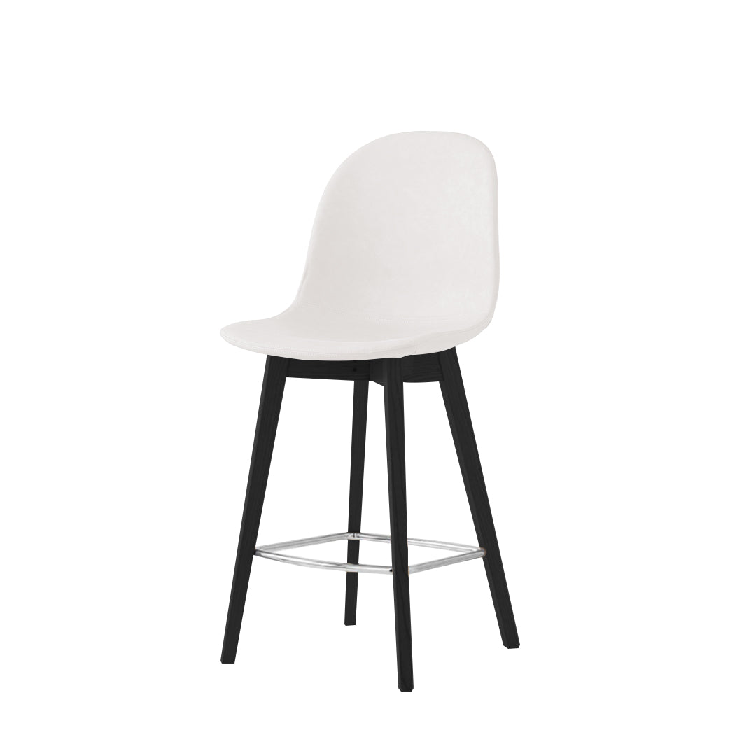 Banco italiano para cocina Academy bajo tipo piel. Muebles Italianos variant