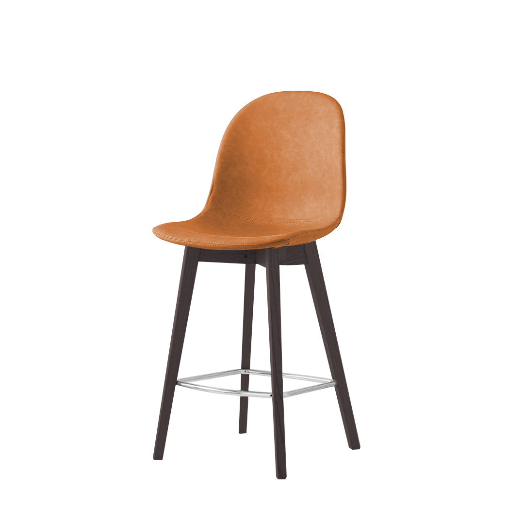 Banco italiano para cocina Academy bajo tipo piel. Muebles Italianos variant