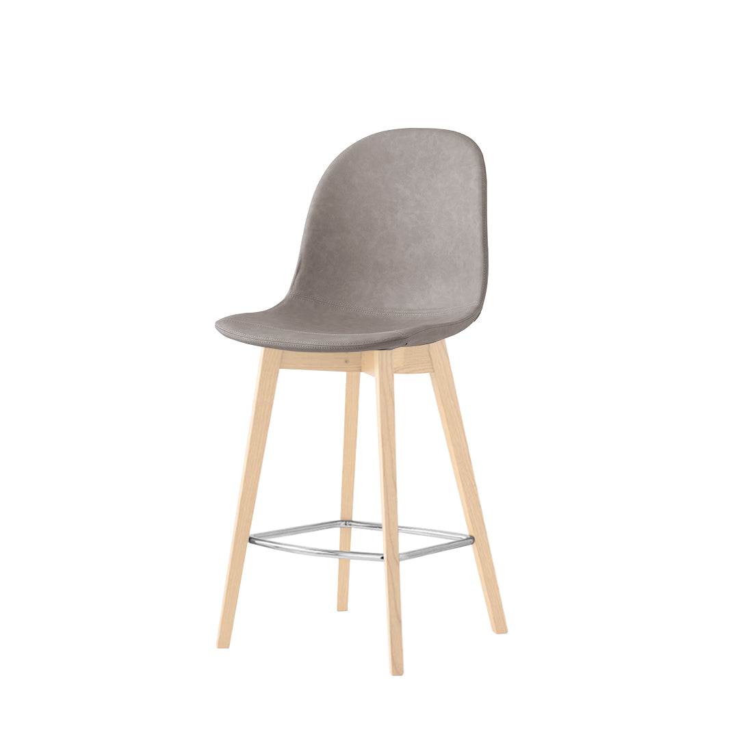 Banco italiano para cocina Academy bajo tipo piel. Muebles Italianos variant