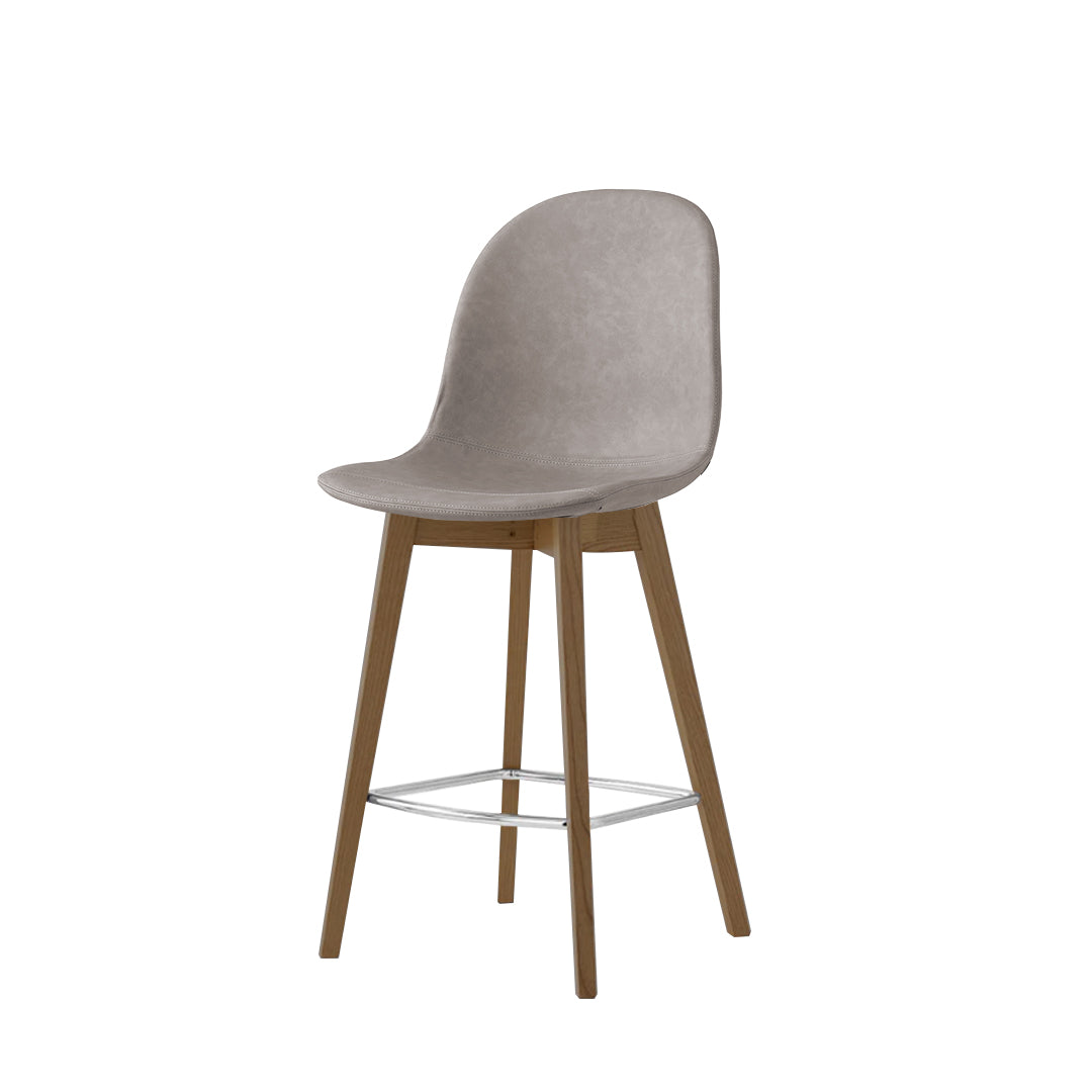 Banco italiano para cocina Academy bajo tipo piel. Muebles Italianos variant