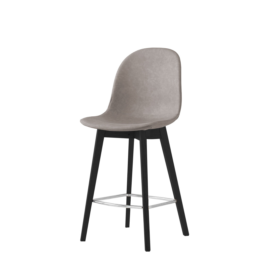 Banco italiano para cocina Academy bajo tipo piel. Muebles Italianos variant