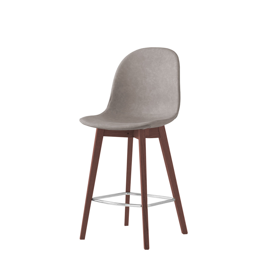 Banco italiano para cocina Academy bajo tipo piel. Muebles Italianos variant