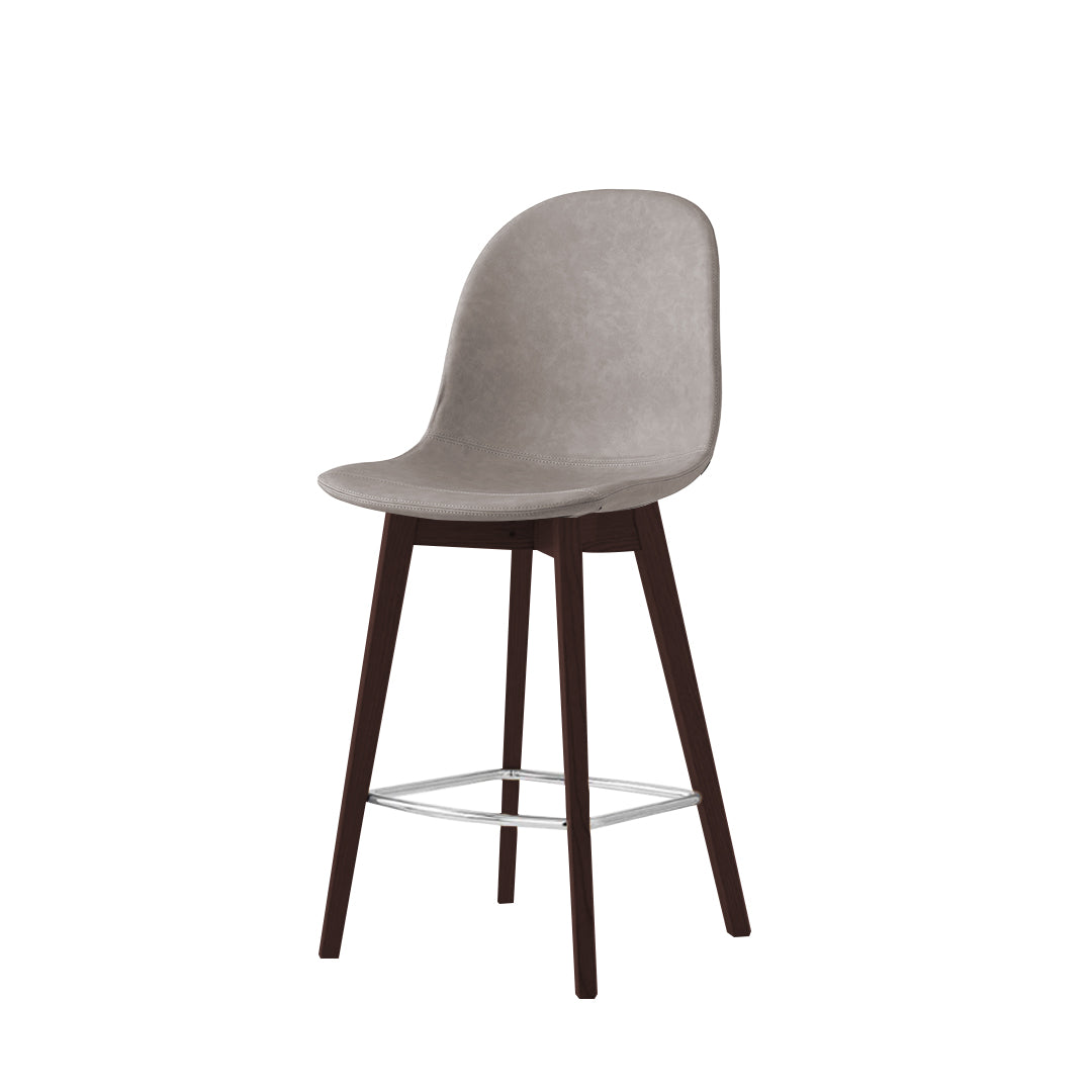 Banco italiano para cocina Academy bajo tipo piel. Muebles Italianos variant