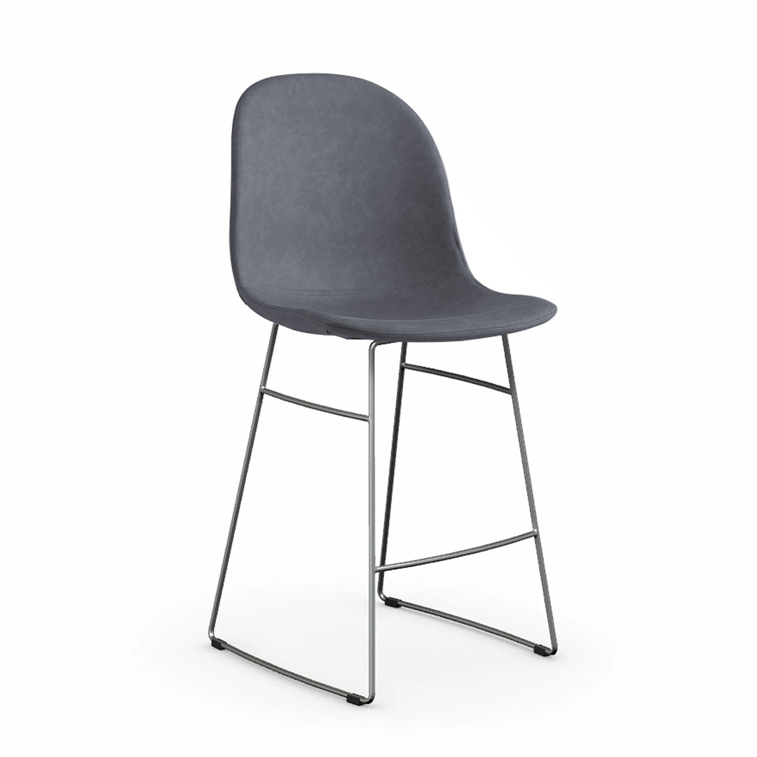 Banco Italiano para cocina Academy de tela y metal. Muebles Italianos variant