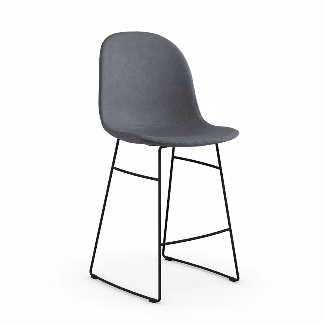 Banco Italiano para cocina Academy de tela y metal. Muebles Italianos variant