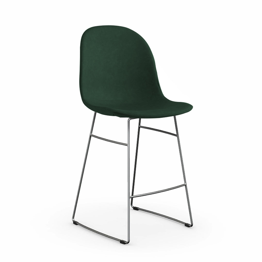 Banco Italiano para cocina Academy de tela y metal. Muebles Italianos variant