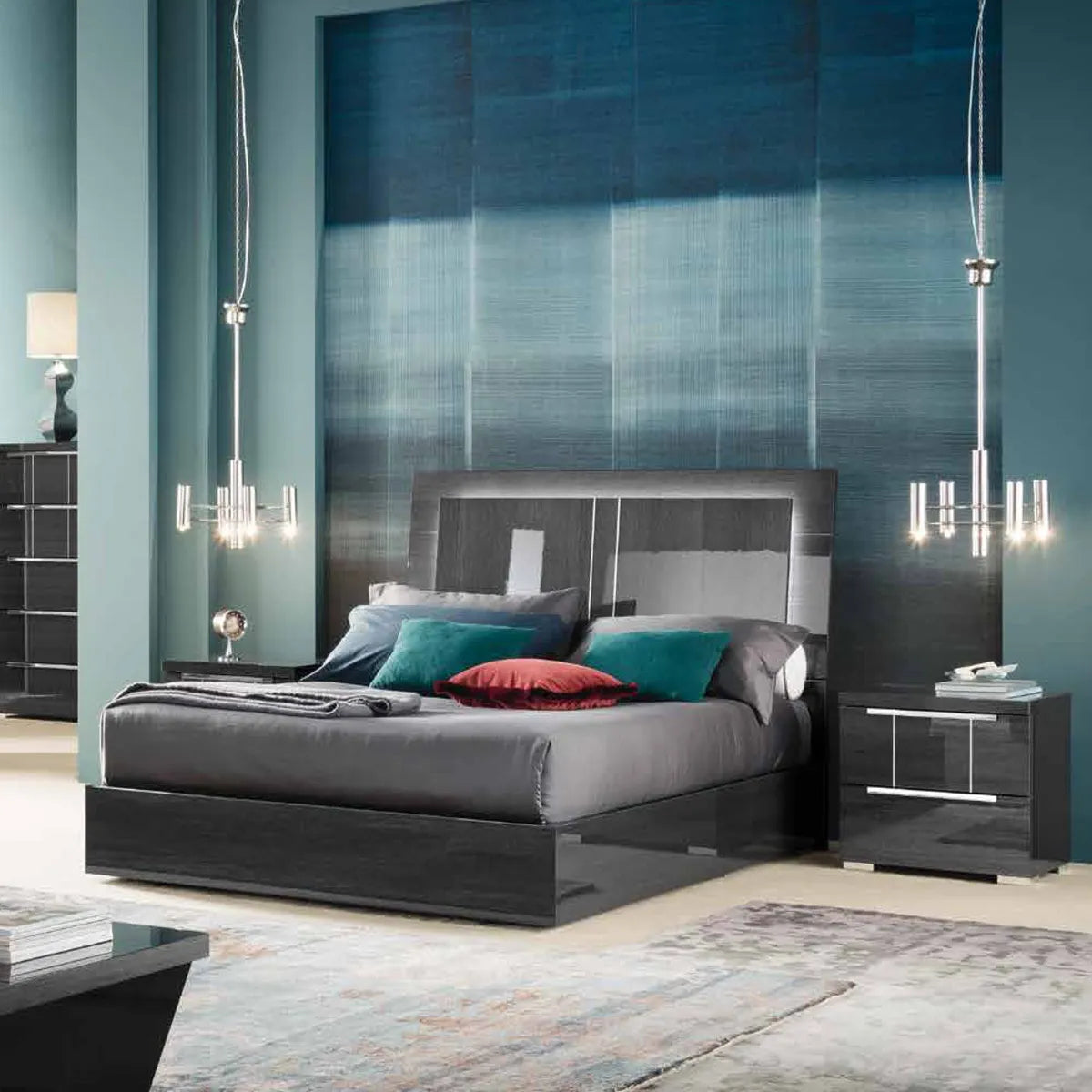 Recámara Versilia Matrimonial. Muebles Italianos