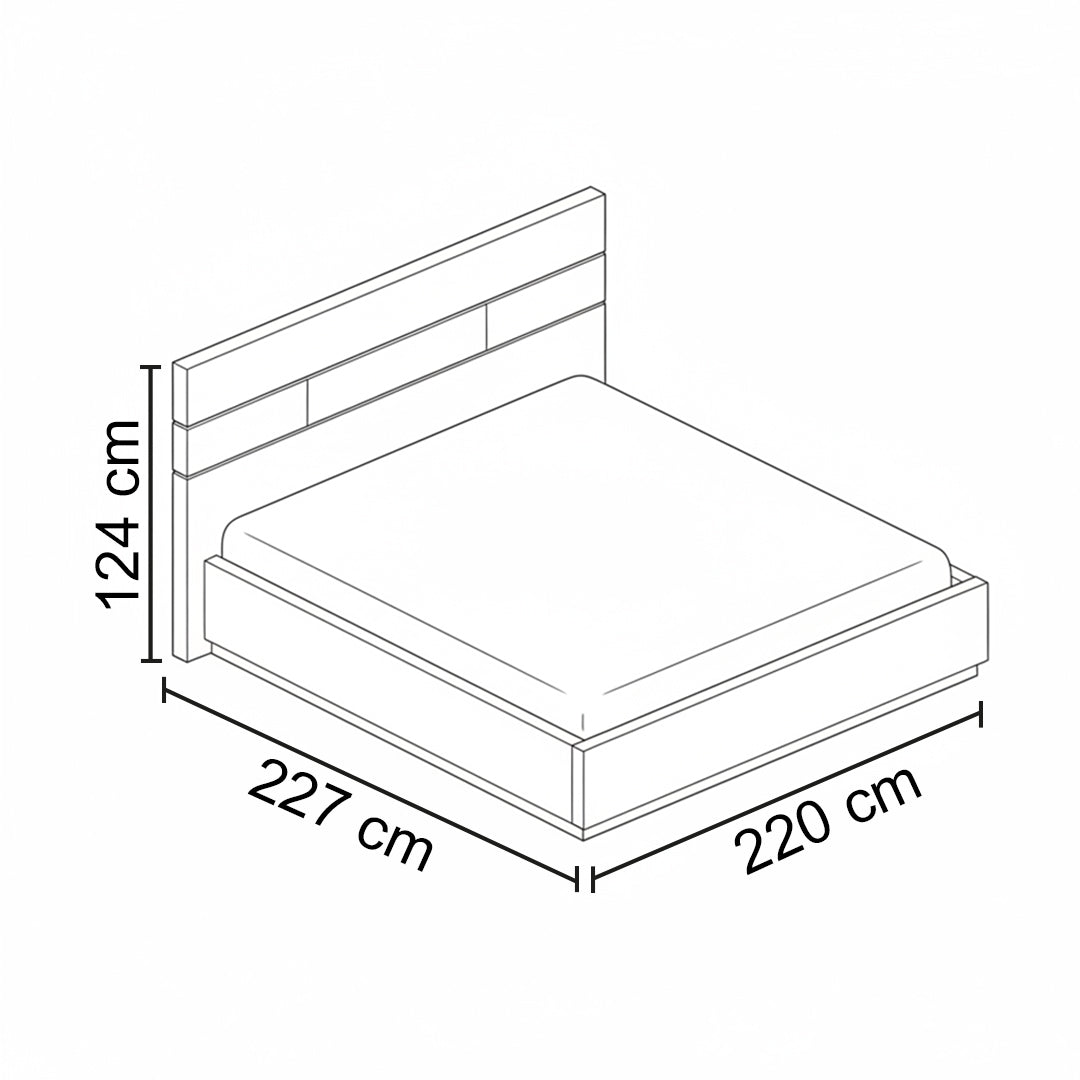 Cama King Size Canova