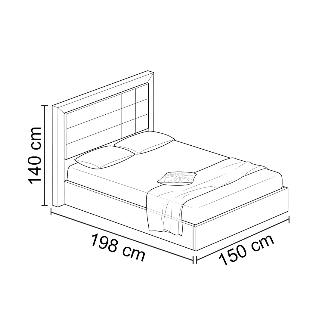 Cama Matrimonial Imperia