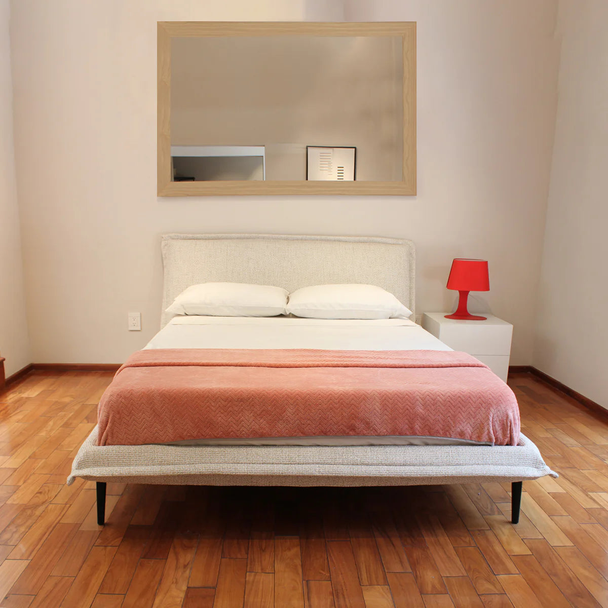 cama fluff queen size moderna