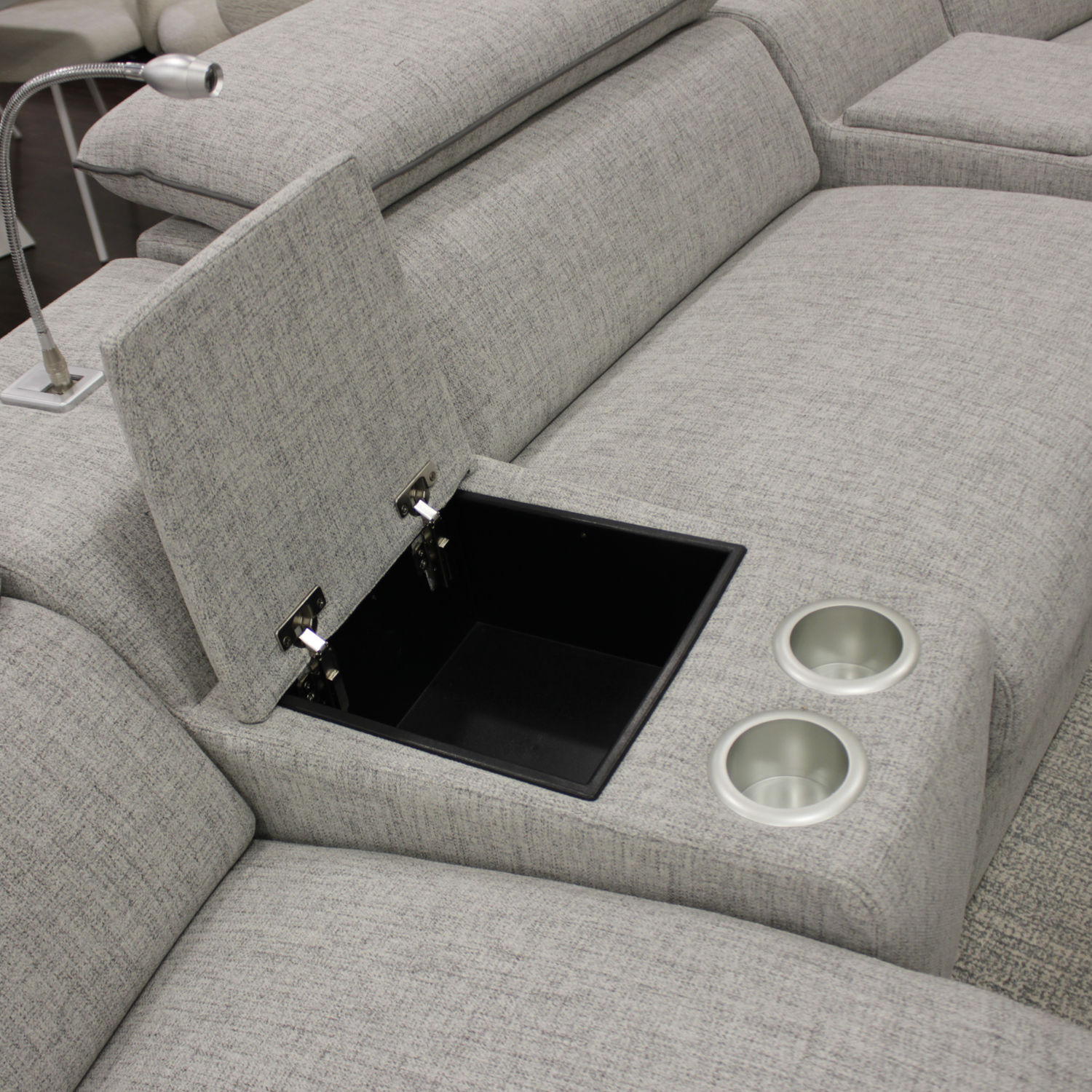 Sala Meraviglia Natuzzi en tela