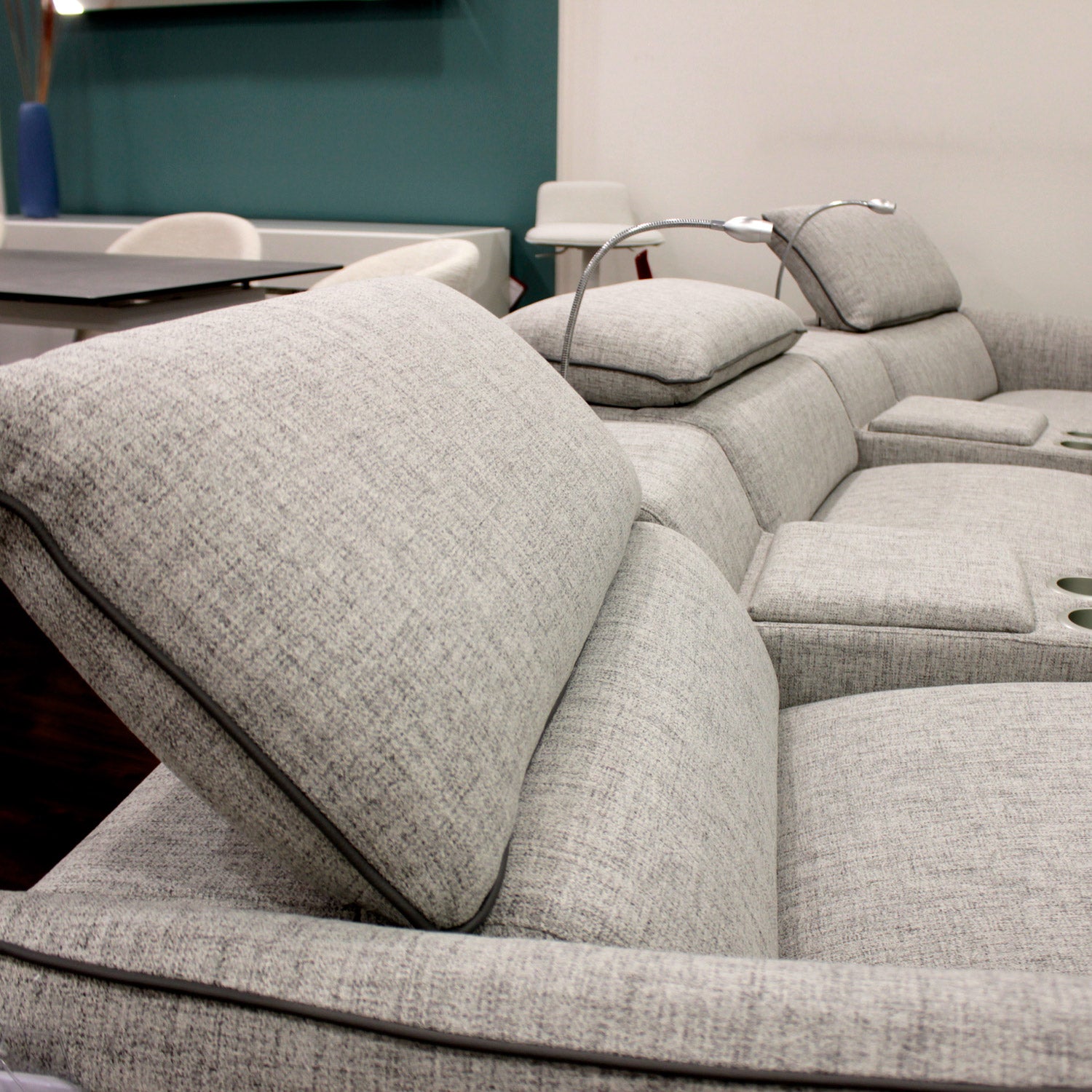 Sala Meraviglia Natuzzi en tela