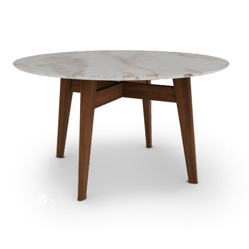 Mesa Abrey Redonda 160 cm para Comedor