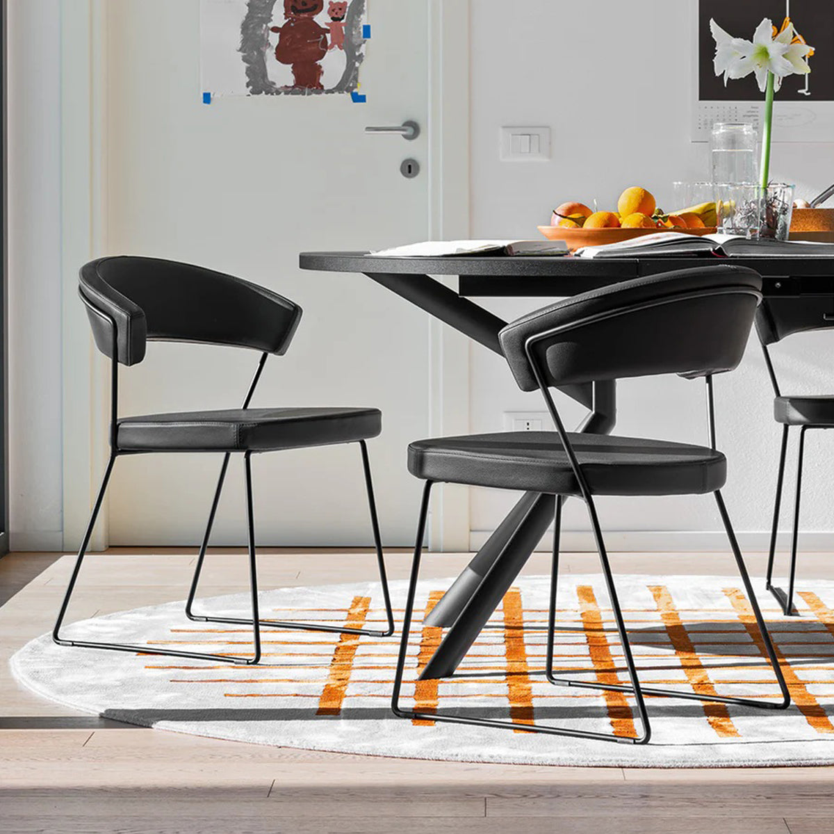 Silla New York de piel