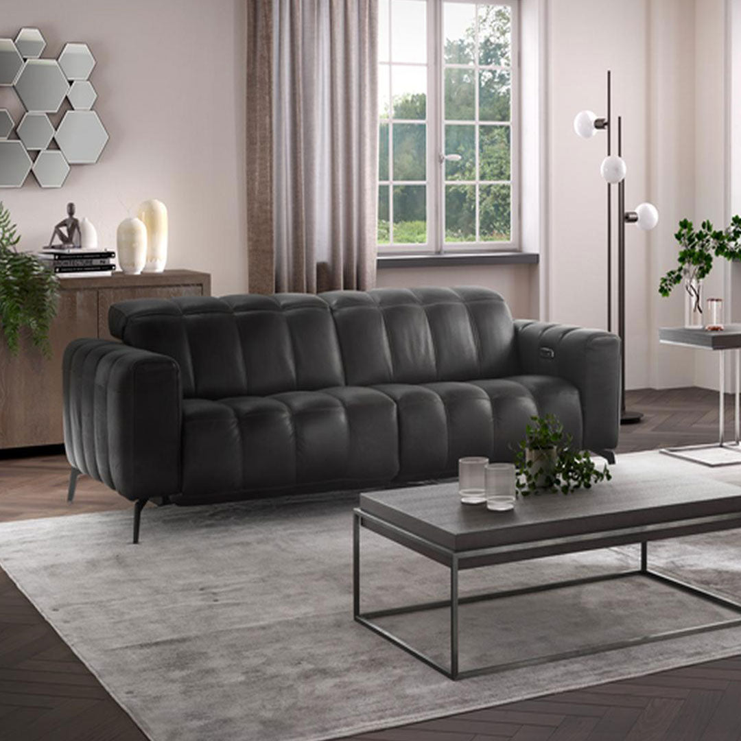 Sofá Reclinable Portento Natuzzi en piel