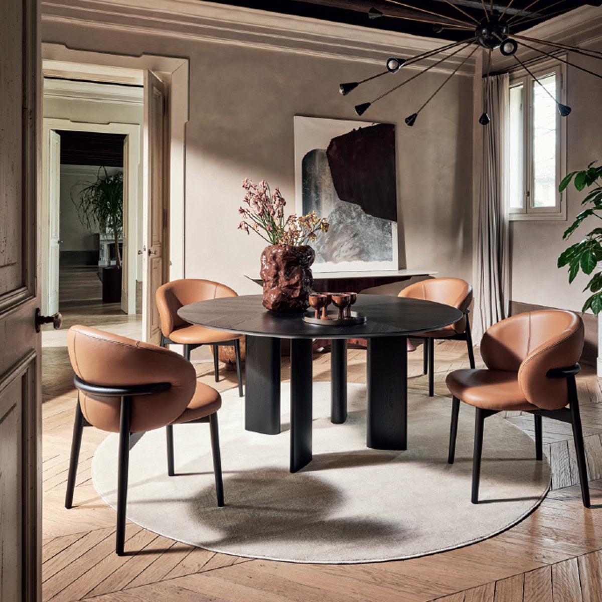 mesa Sandy circular fija fd-140