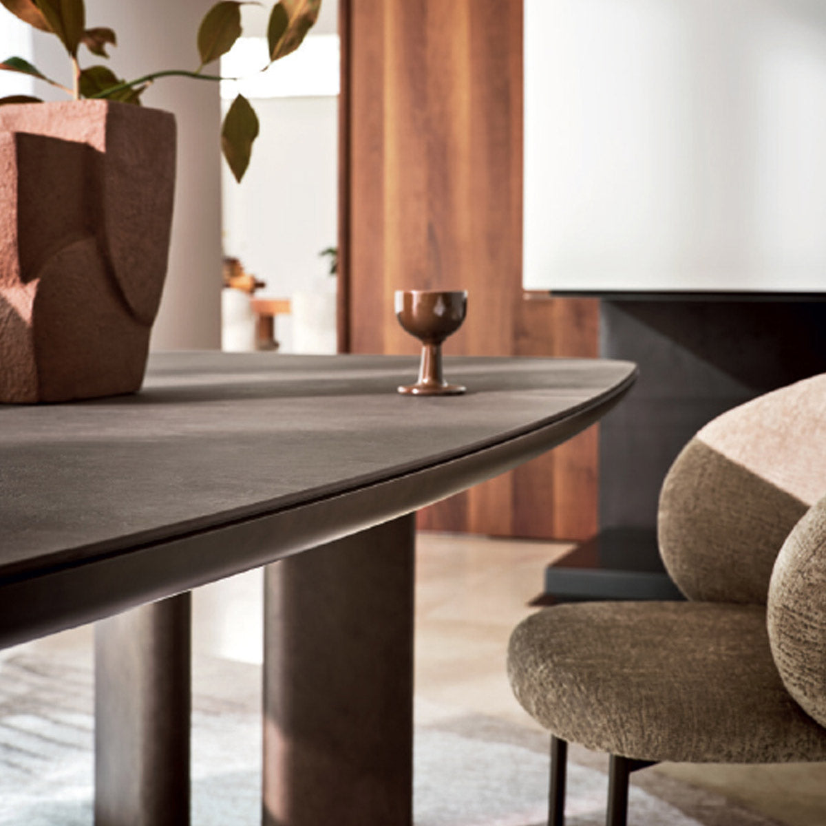 mesa Sandy circular fija fd-160