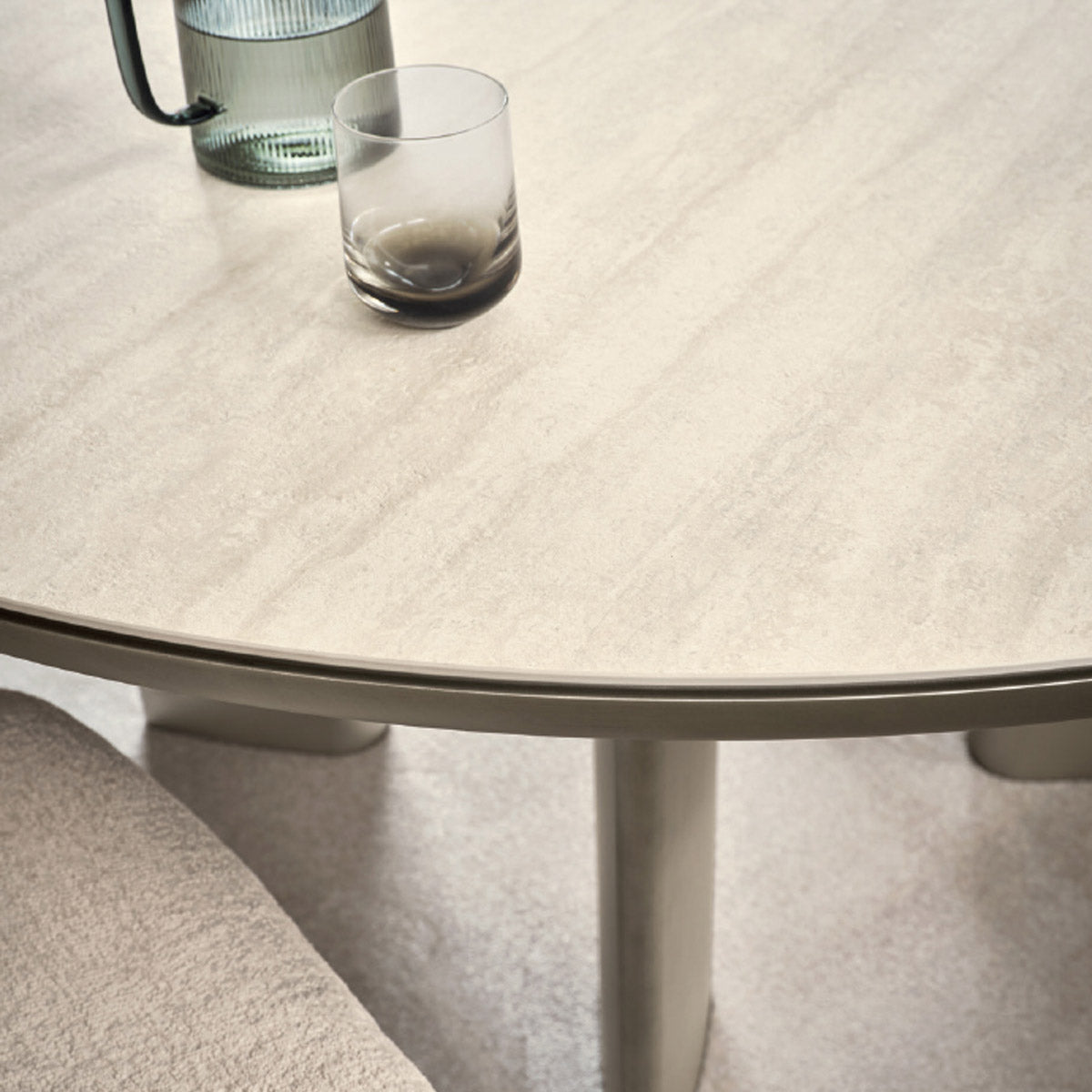 mesa Sandy circular fija fd-160