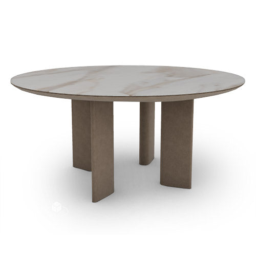 mesa Sandy circular fija FDA-160