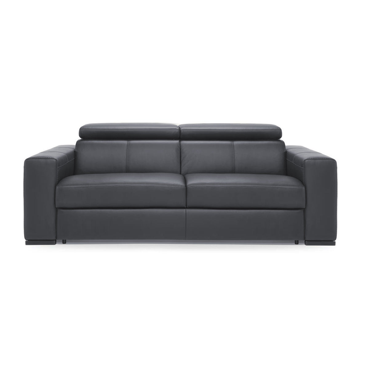 Sofá cama Belvedere Natuzzi en piel