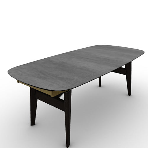Mesa Abrey Rounded Extensible 200 cm para Comedor. Muebles Italianos