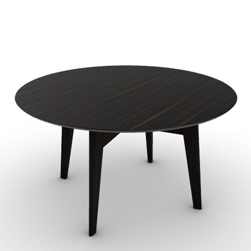 Mesa Abrey Redonda 160 cm para Comedor. Muebles Italianos