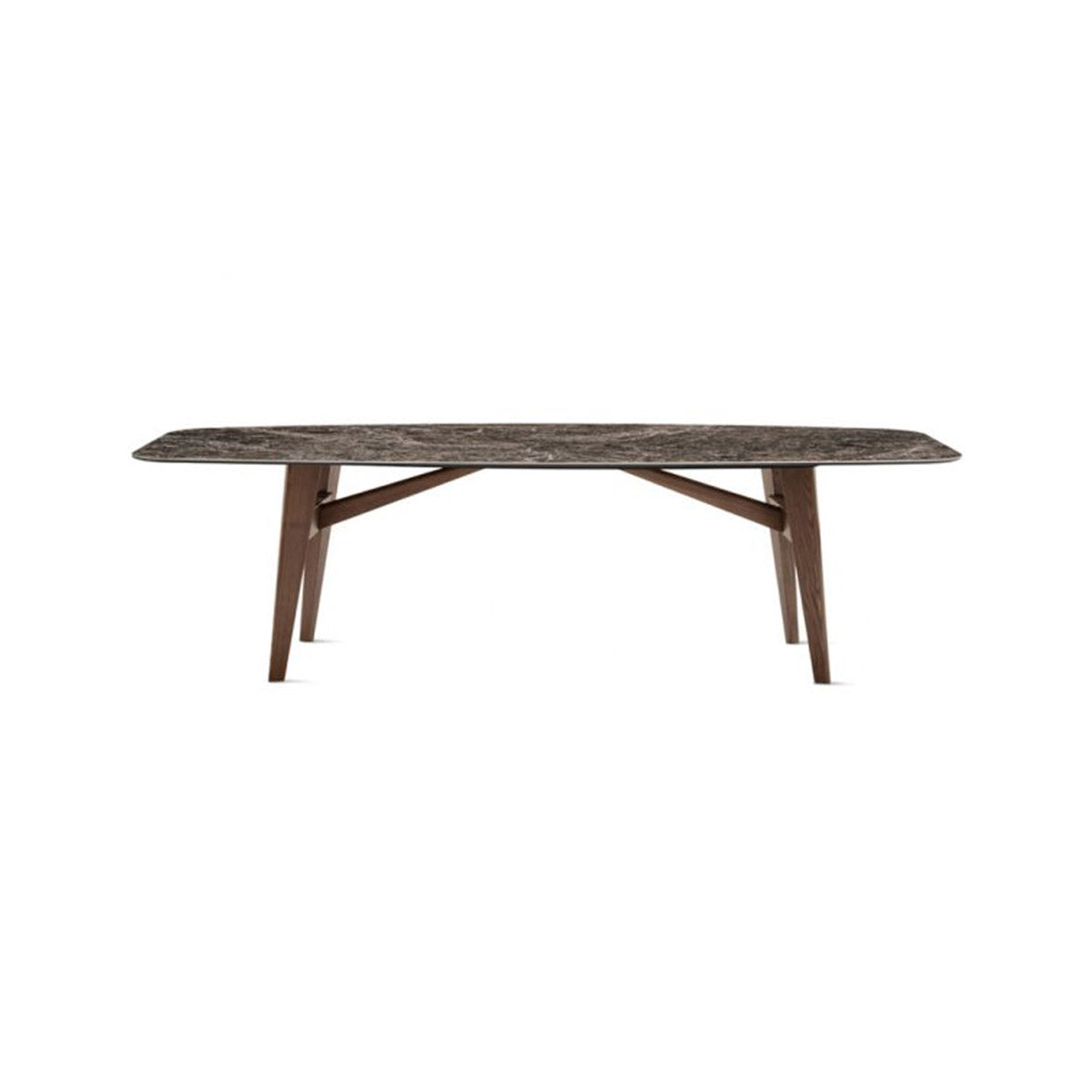 Mesa Abrey Rounded 200 cm para Comedor. Muebles Italianos