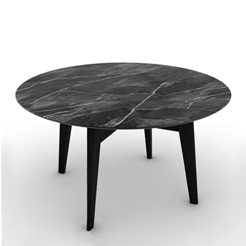 Mesa Abrey Redonda 160 cm para Comedor. Muebles Italianos