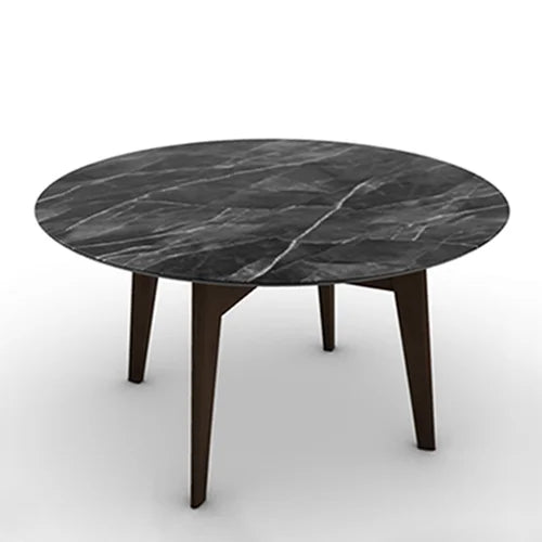 Mesa Abrey Redonda 160 cm para Comedor. Muebles Italianos