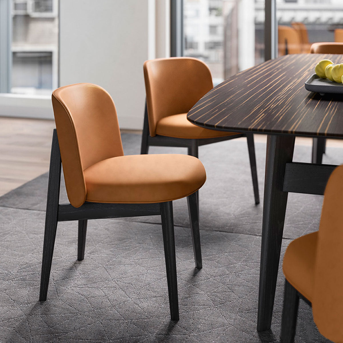 Silla Abrey para Comedor. Muebles Italianos