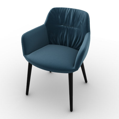 Silla Cocoon Soft Madera. Muebles Italianos