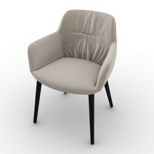 Silla Cocoon Soft Madera. Muebles Italianos