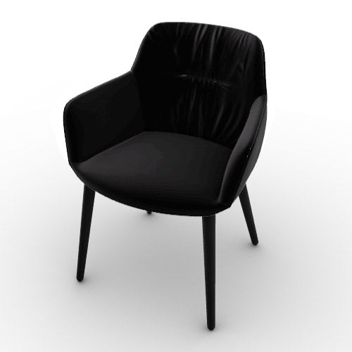 Silla Cocoon Soft Madera. Muebles Italianos