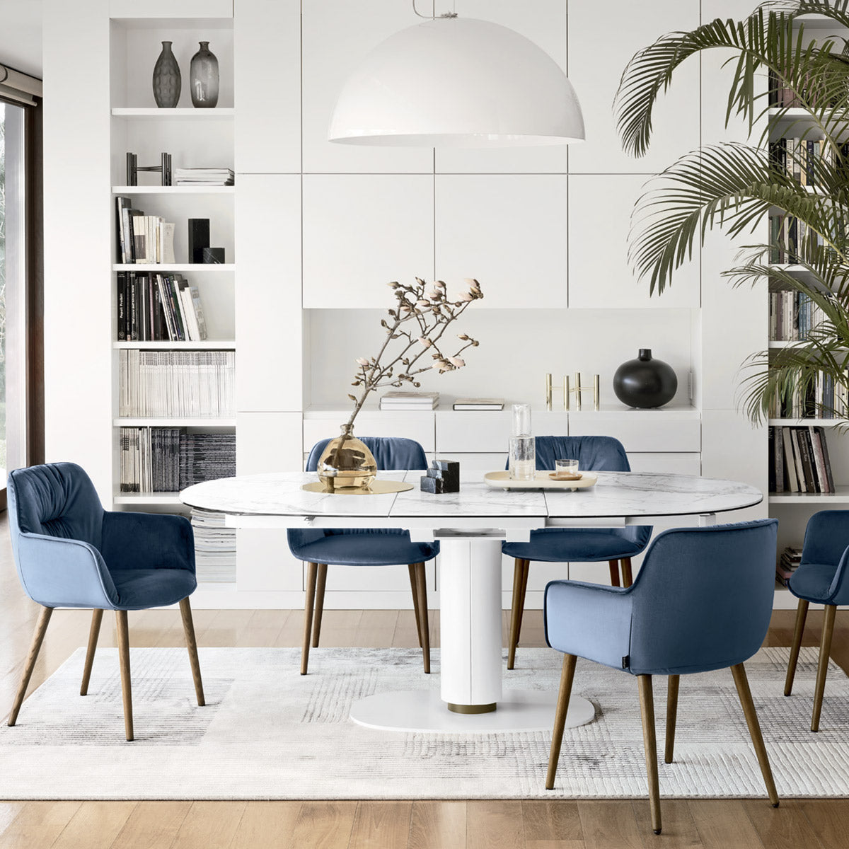 Silla Cocoon Soft Madera. Muebles Italianos