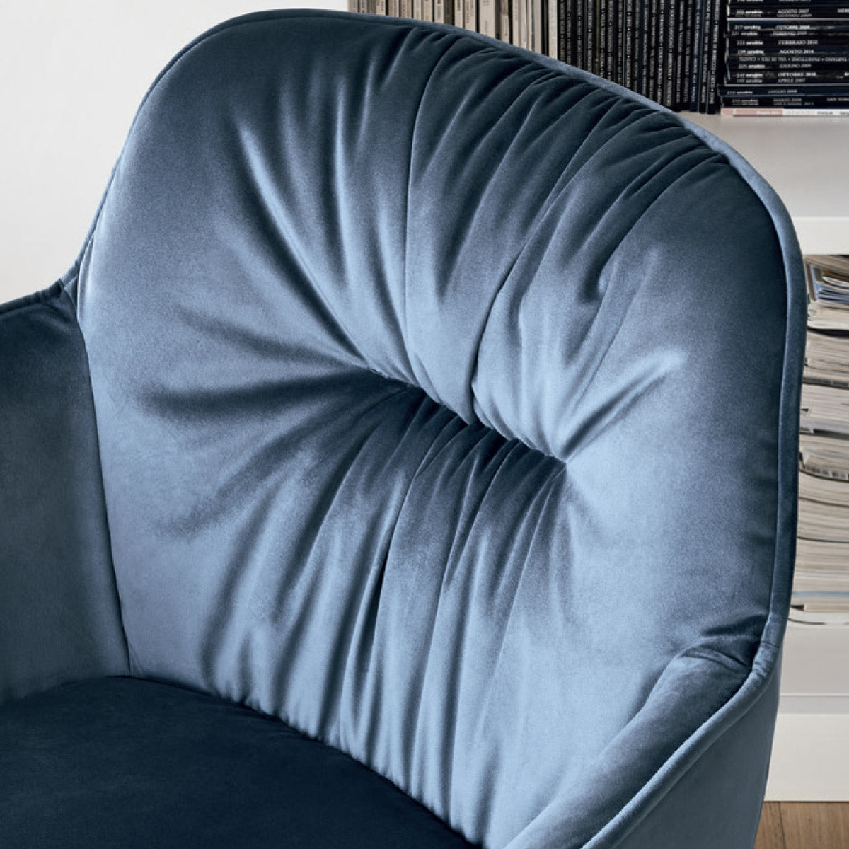 Silla Cocoon Soft Madera. Muebles Italianos