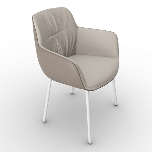 Silla Cocoon Mix Metal. Muebles Italianos