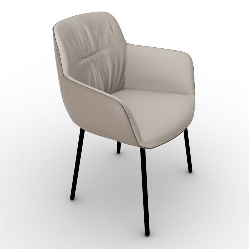 Silla Cocoon Mix Metal. Muebles Italianos