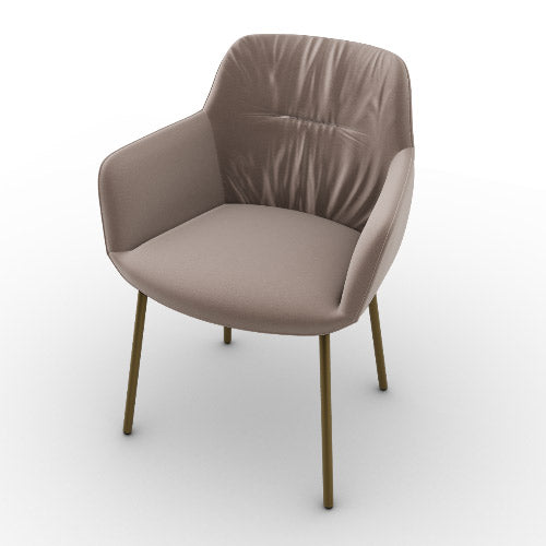 silla cocoon soft metal. Muebles Italianos