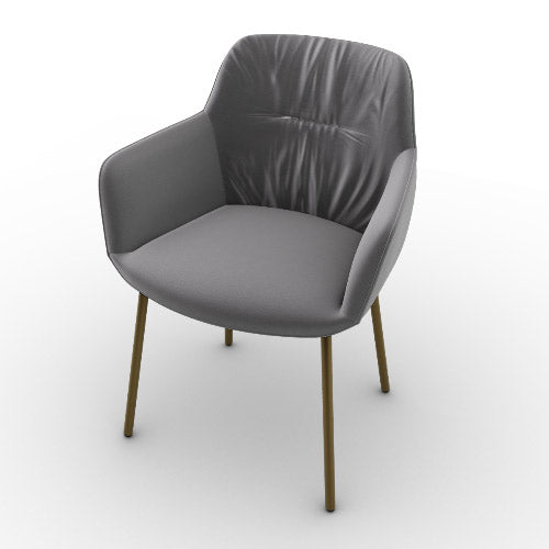 silla cocoon soft metal. Muebles Italianos