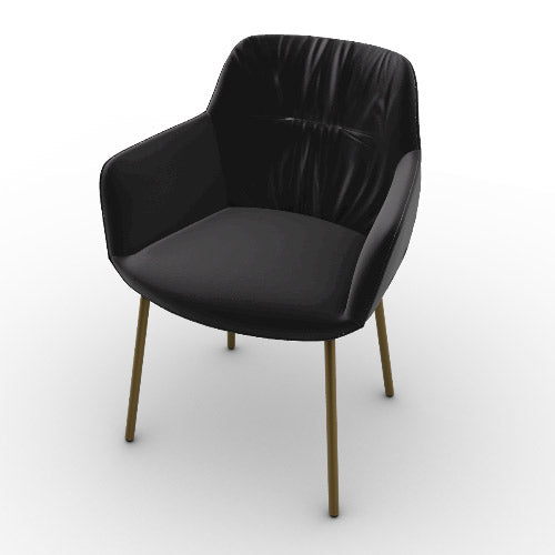 silla cocoon soft metal. Muebles Italianos