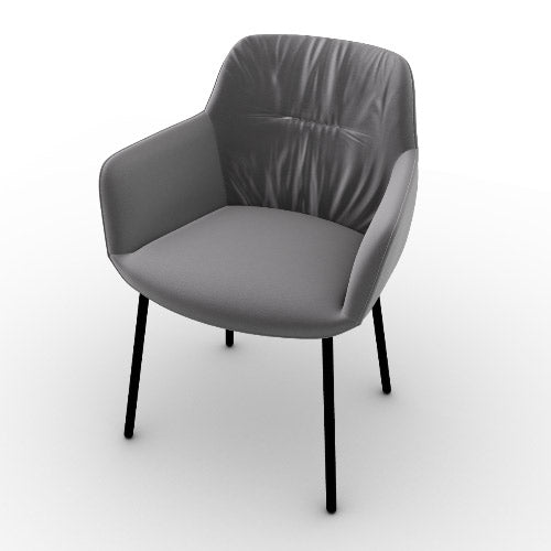 silla cocoon soft metal. Muebles Italianos