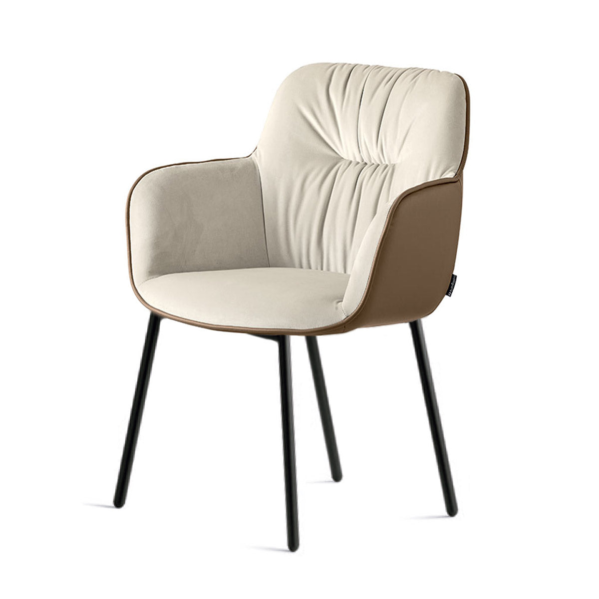 Silla Cocoon Mix Metal. Muebles Italianos