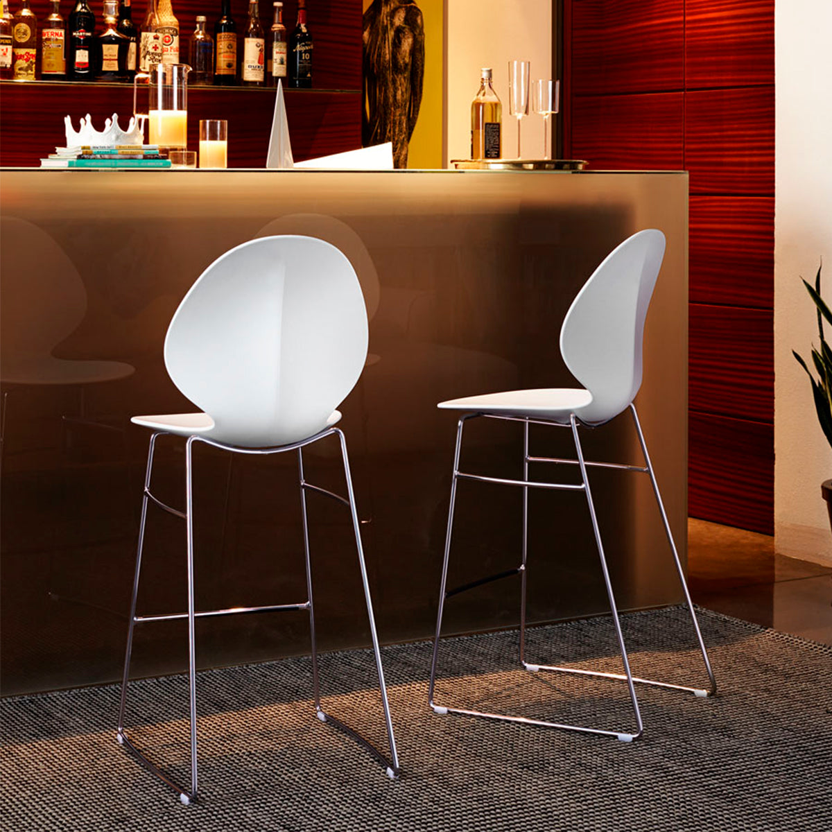 banco basil polipropileno y metal