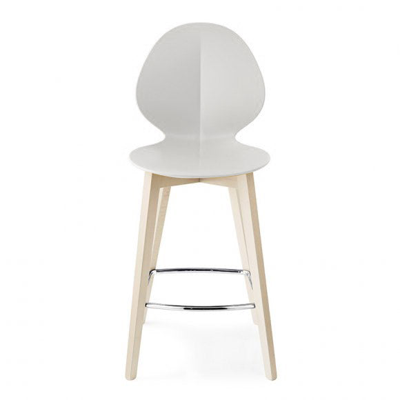 banco basil polipropileno y madera